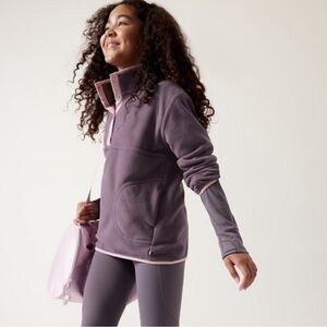 Athleta Girl Cold Snap Fleece Sweatshirt
